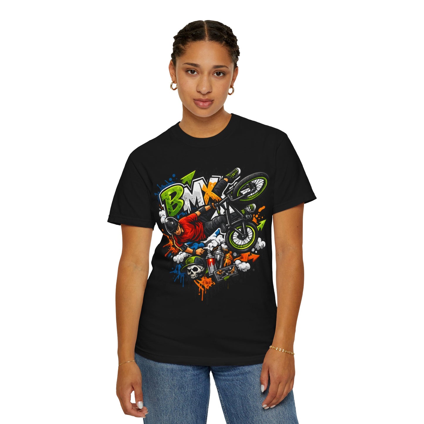 BMX Stunt Rider Graphic T-Shirt