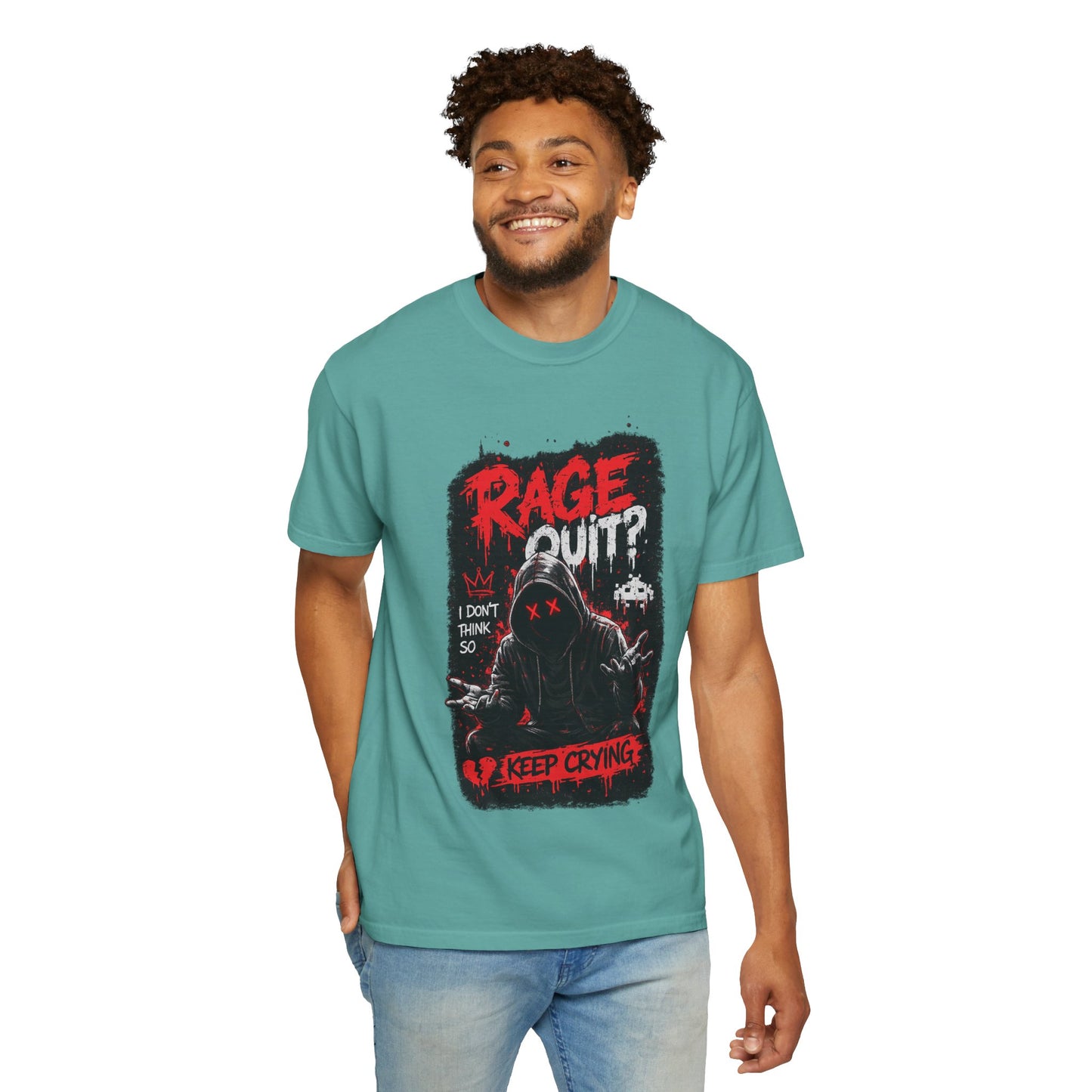Rage Quit? Keep Crying Graphic T-Shirt