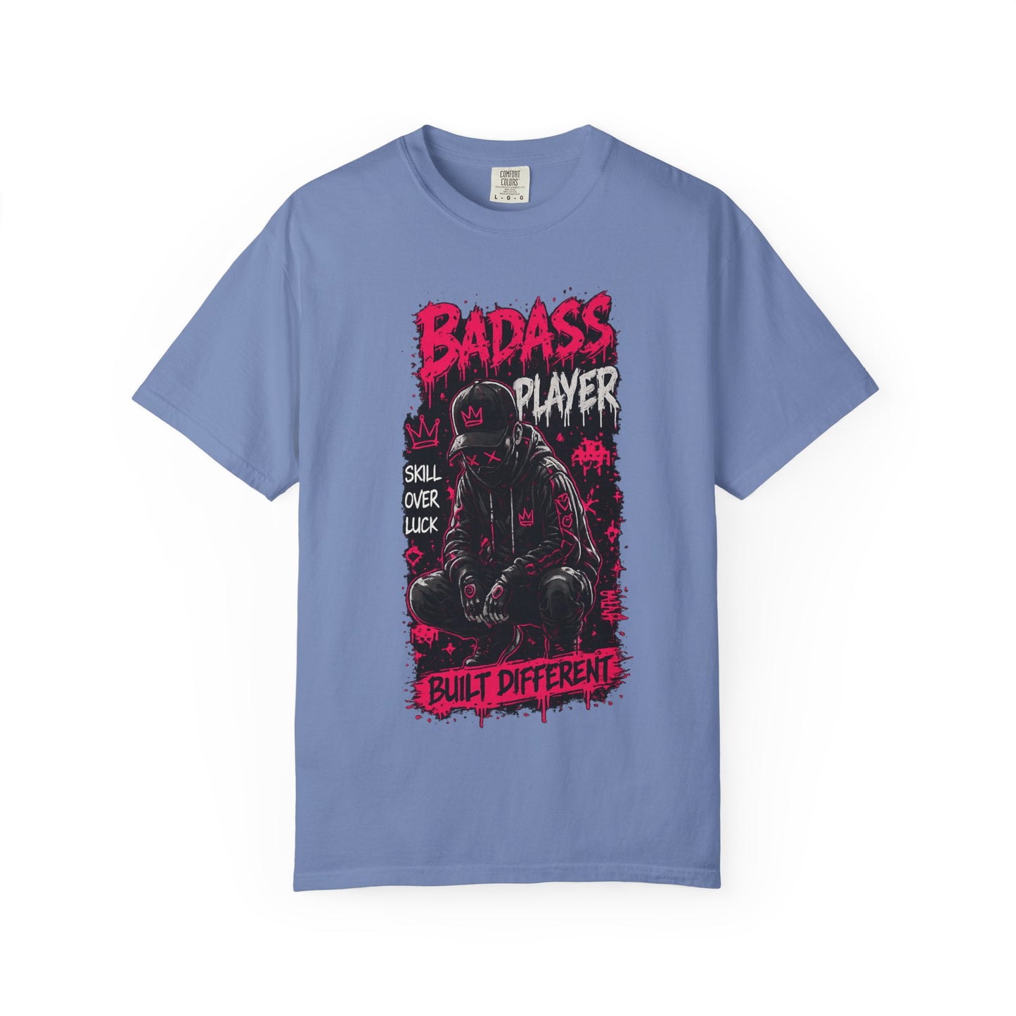 Badass Player Graphic T-Shirt — “Built Different” Gaming Tee