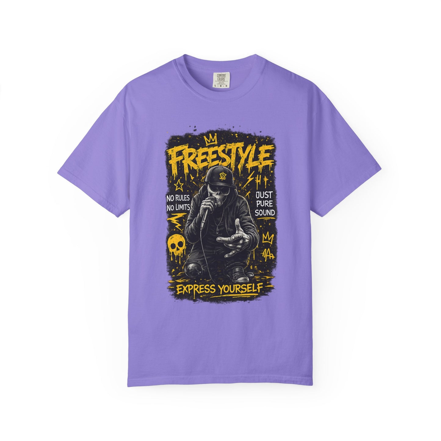 Freestyle Rap T-Shirt — "Express Yourself" Streetwear Graphic Tee