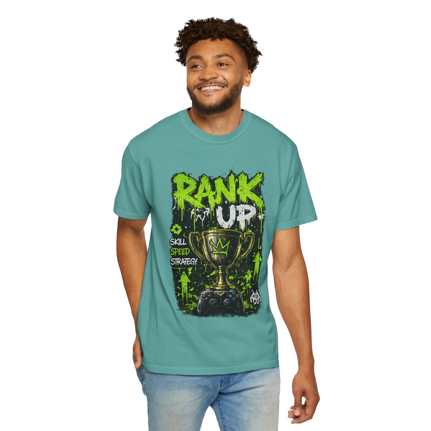Rank Up Trophy Gaming T-Shirt