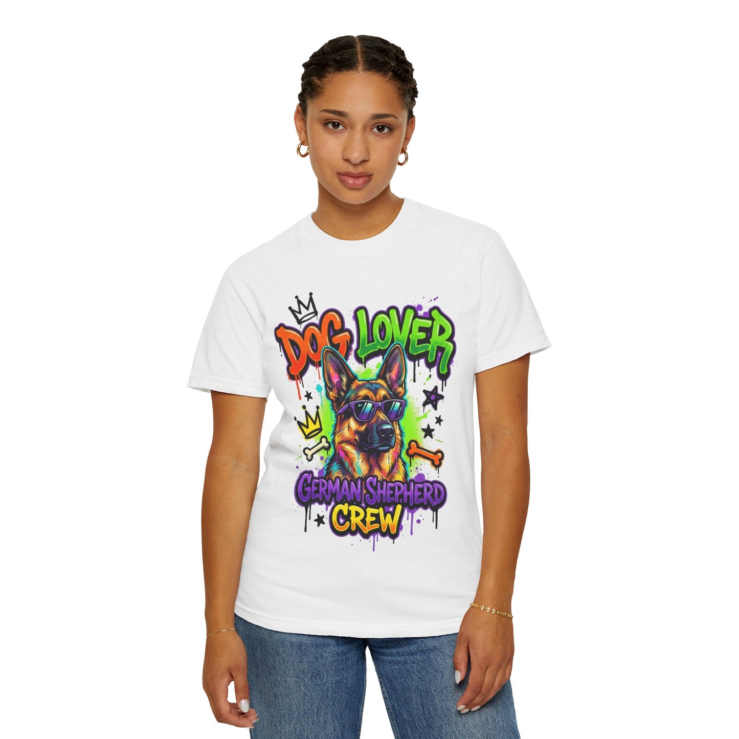 Dog Lover German Shepherd Crew T-Shirt