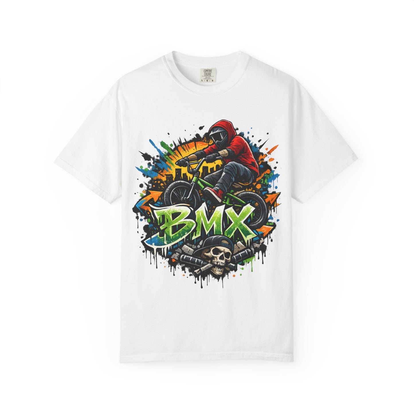 BMX Graphic T-Shirt — Urban Street Bike Rider Tee