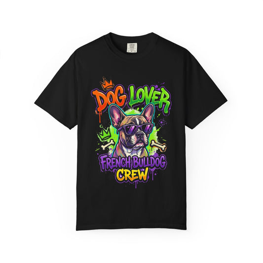 Dog Lover French Bulldog Crew T-Shirt