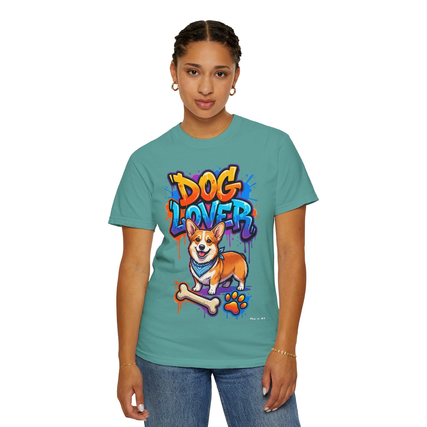 Dog Lover T-Shirt — Cute Corgi Graphic Tee