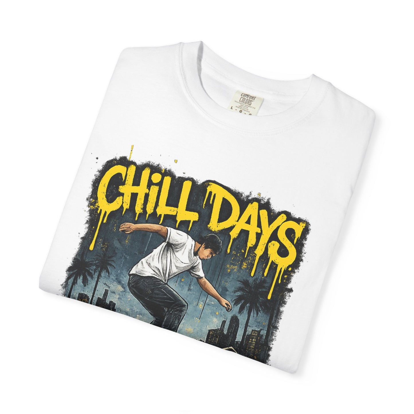 Chill Days Big Tricks Skateboard T‑Shirt