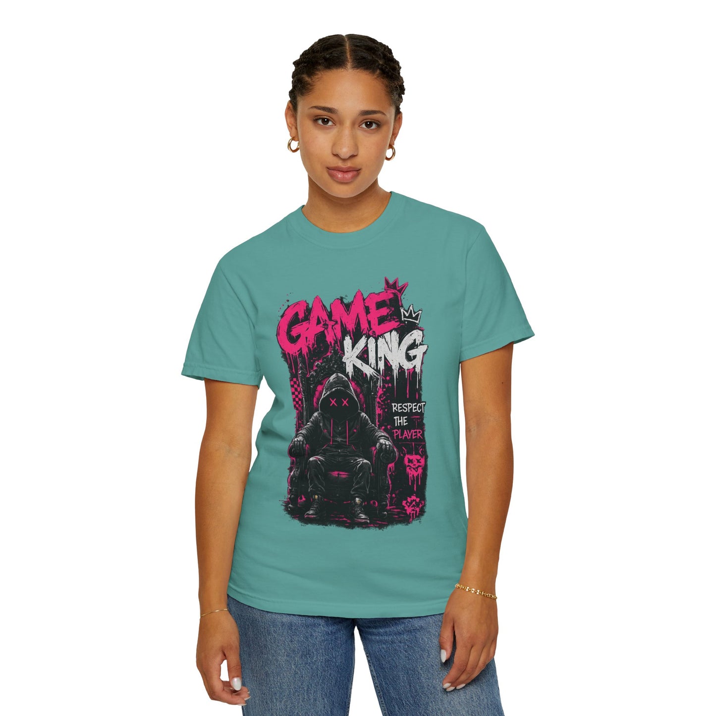 Game King Graphic T-Shirt — 'Respect The Player' Gamer Streetwear