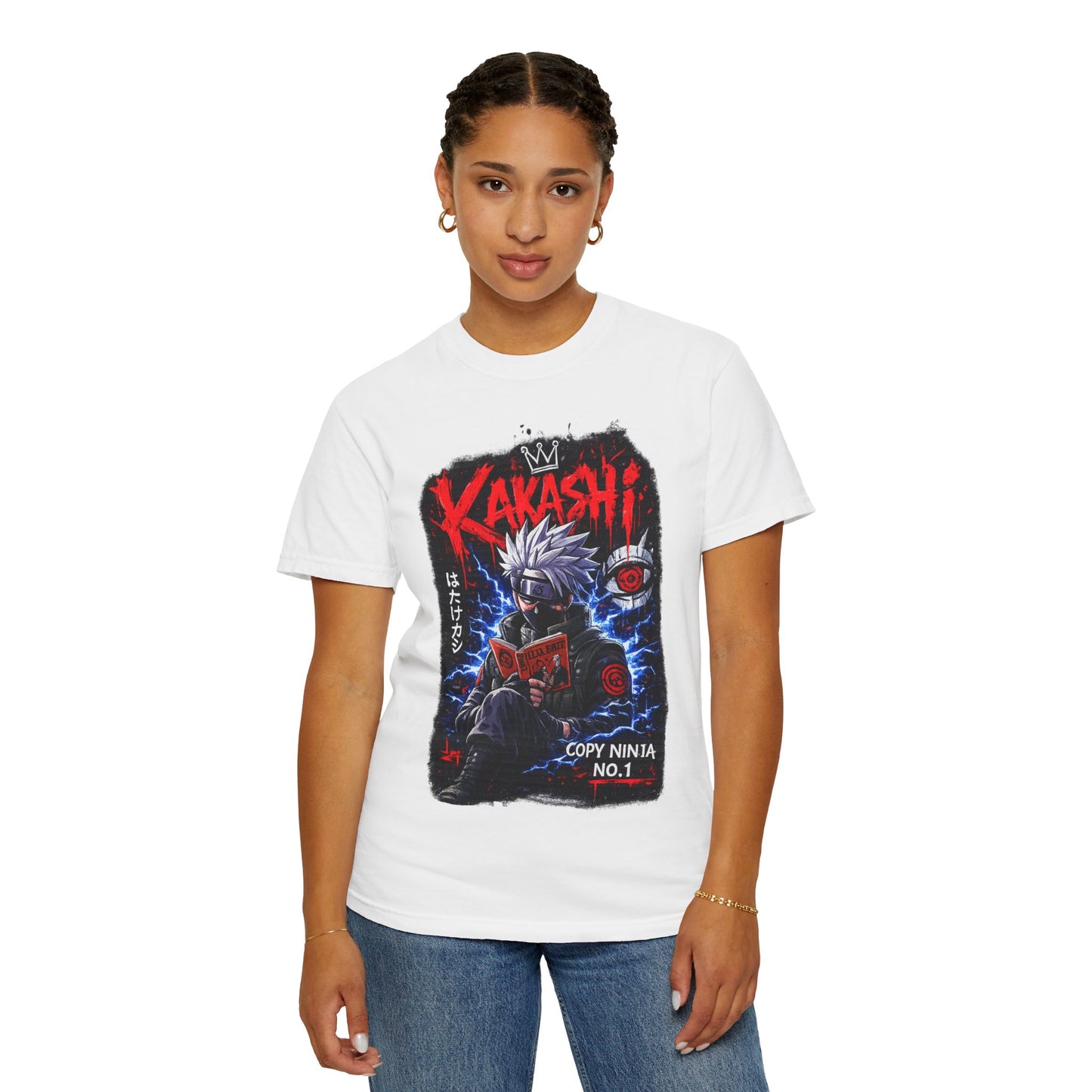 Kakashi Anime T-Shirt — 'Copy Ninja No.1' Anime Graphic Tee