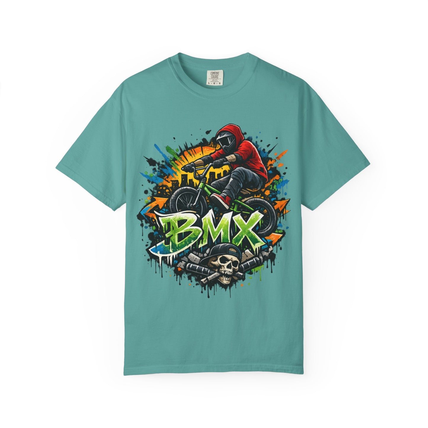 BMX Graphic T-Shirt — Urban Street Bike Rider Tee