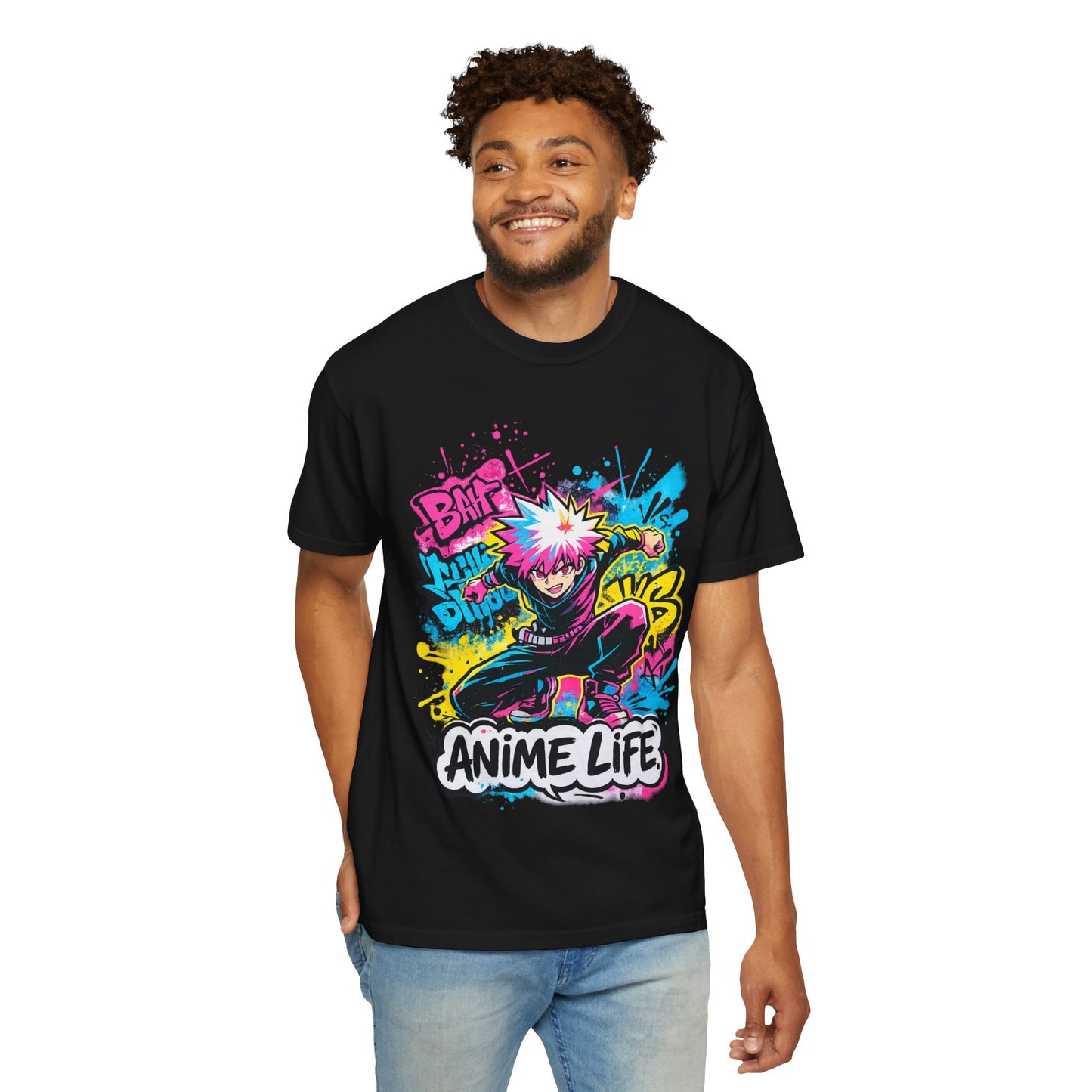 Anime Life Graffiti T-Shirt