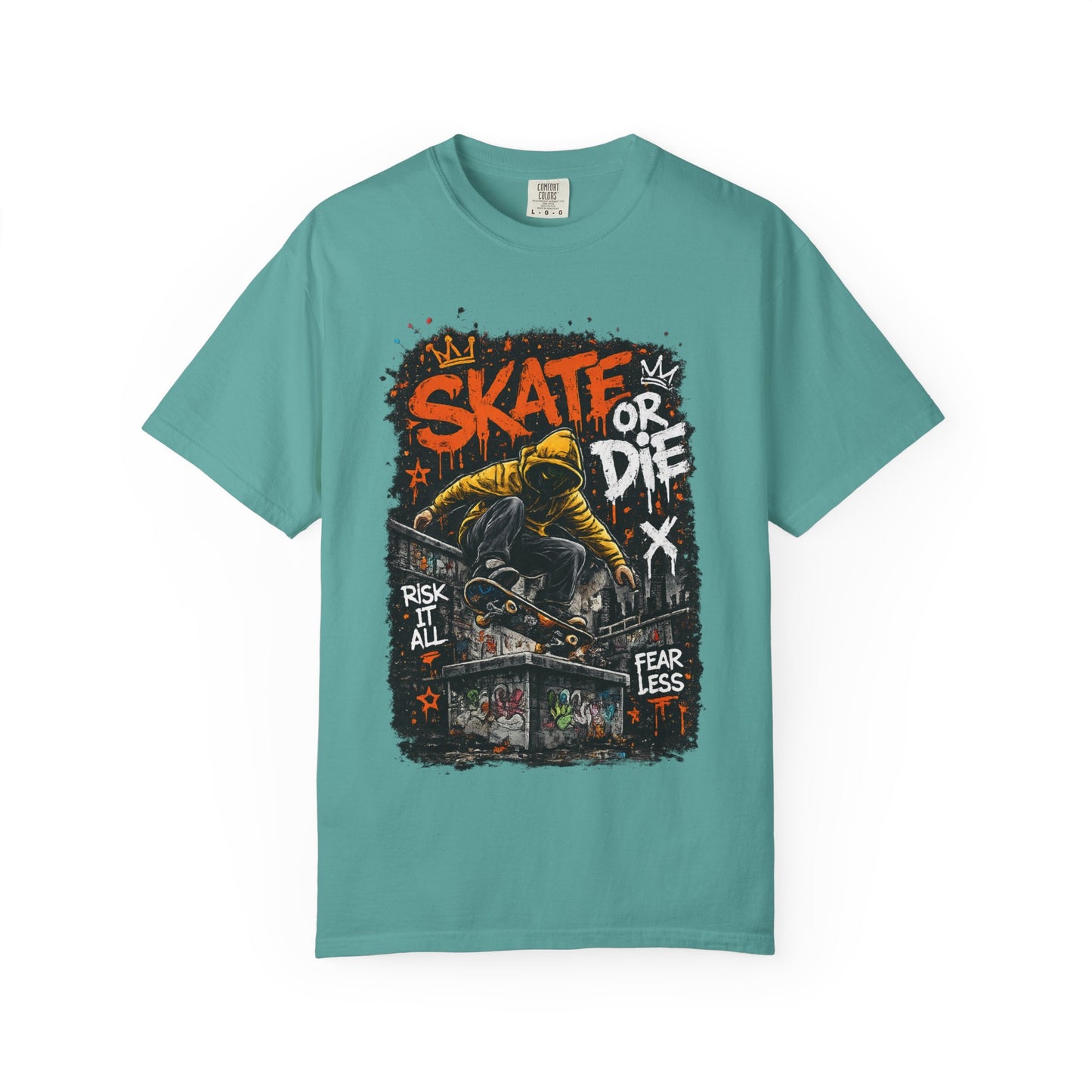 Skate or Die T-Shirt — Fearless Street Skateboard Graphic Tee