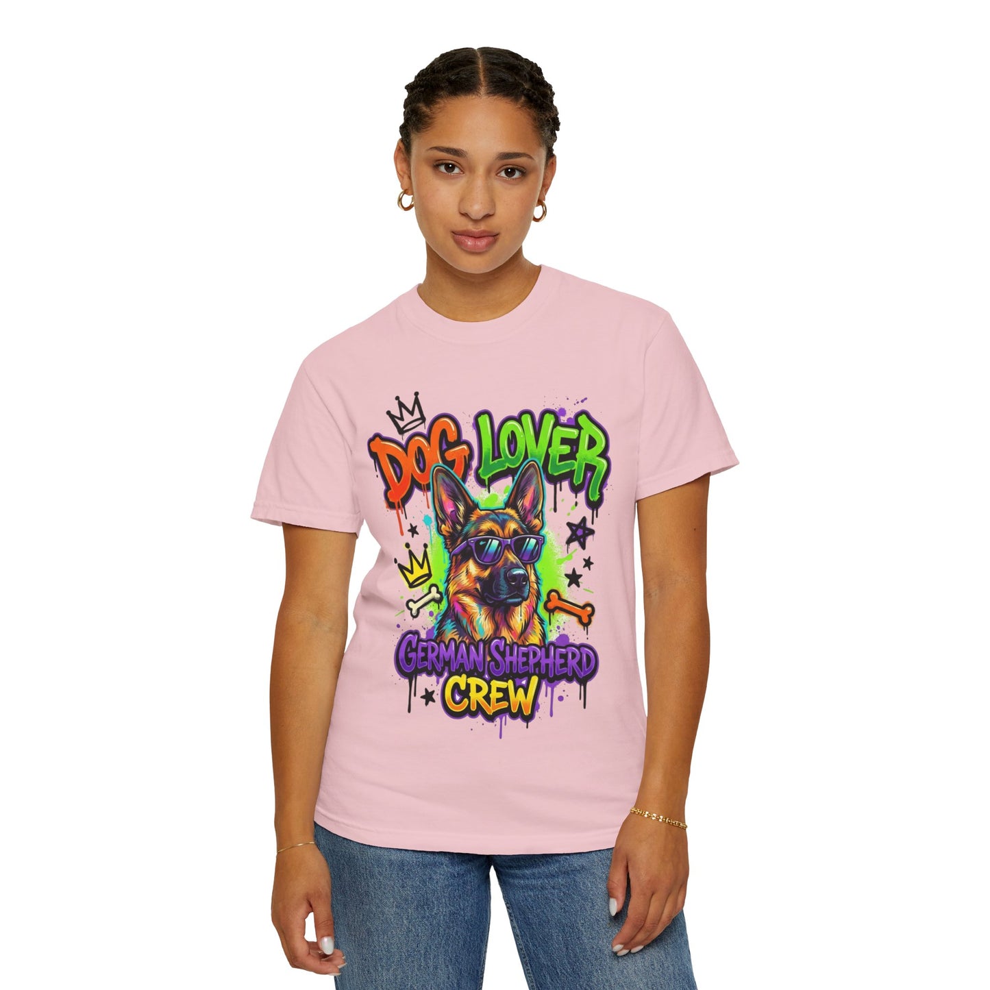 Dog Lover German Shepherd Crew T-Shirt