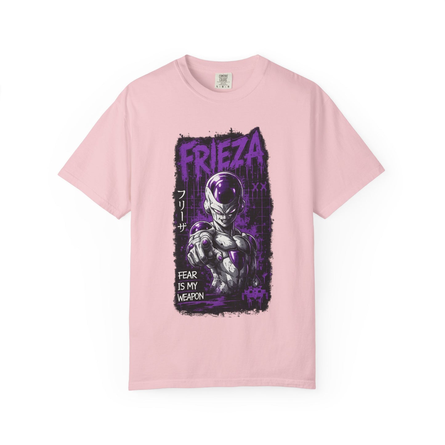 Frieza Graphic T-Shirt — 'Fear Is My Weapon' Anime Tee