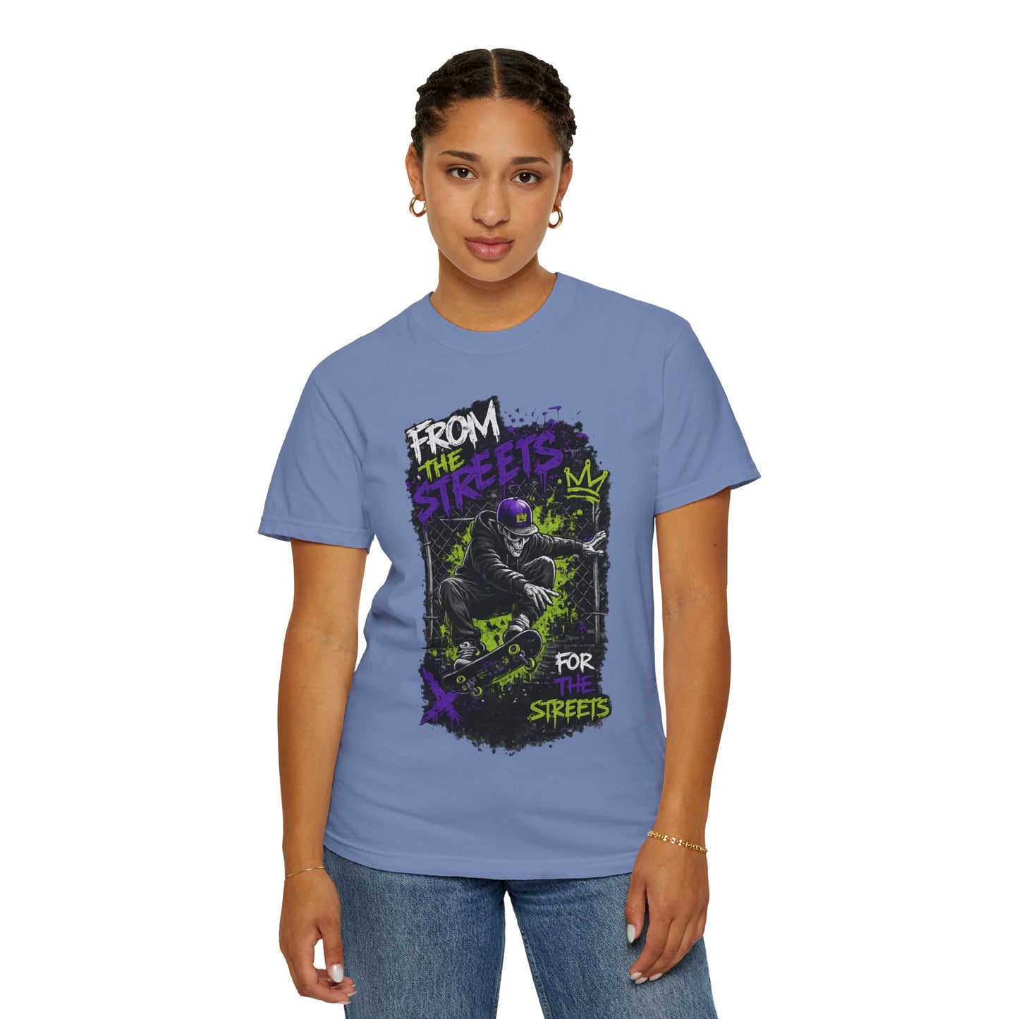 From the Streets Skateboard T-Shirt — Urban Skate Crew Graphic Tee