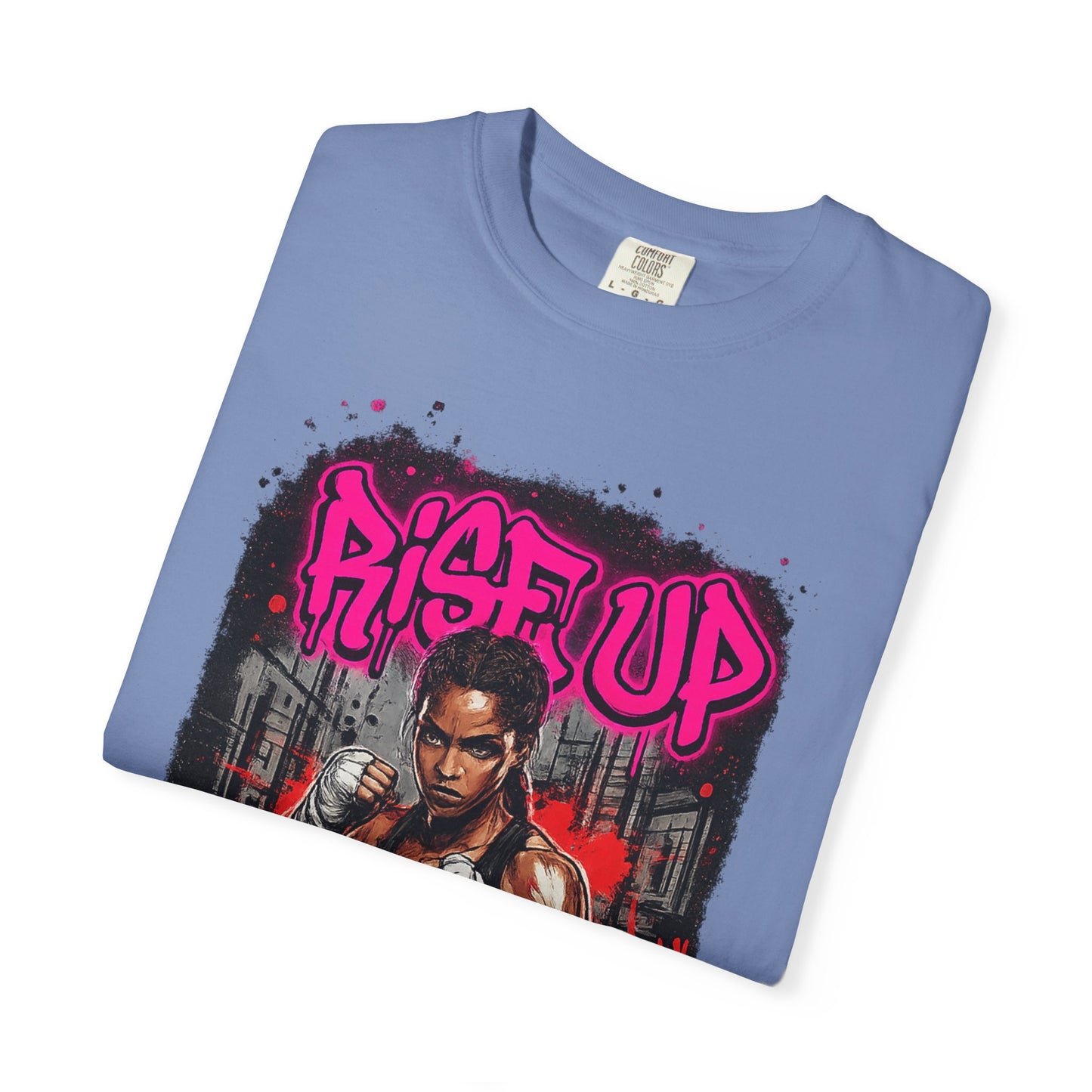 Rise Up UFC Graphic T-Shirt — 'Rise Up / No Fear' Motivational Streetwear