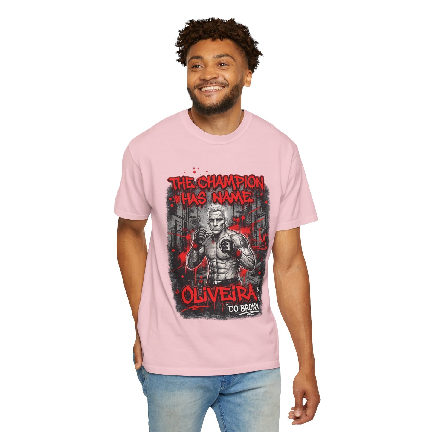 Oliveira 'The Champion Has Name' UFC Graphic T-Shirt
