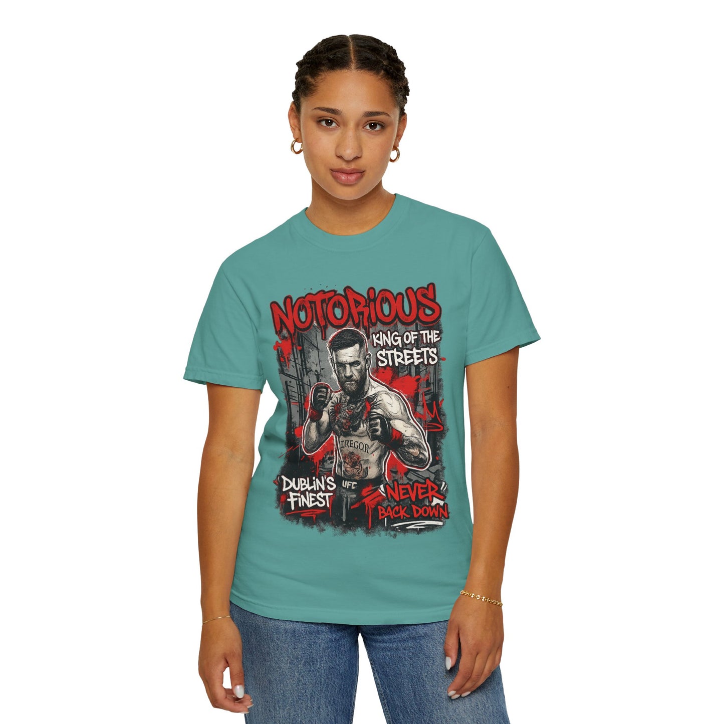 Notorious 'King of the Streets' T-Shirt — Dublin's Finest Boxing Graphic Tee