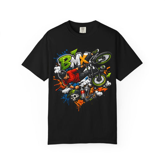 BMX Stunt Rider Graphic T-Shirt