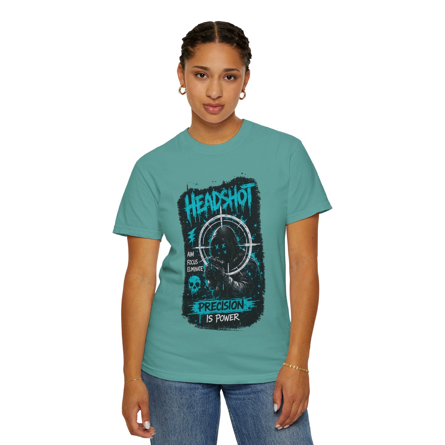 Headshot Precision T-Shirt — Gamer Target Graphic Tee