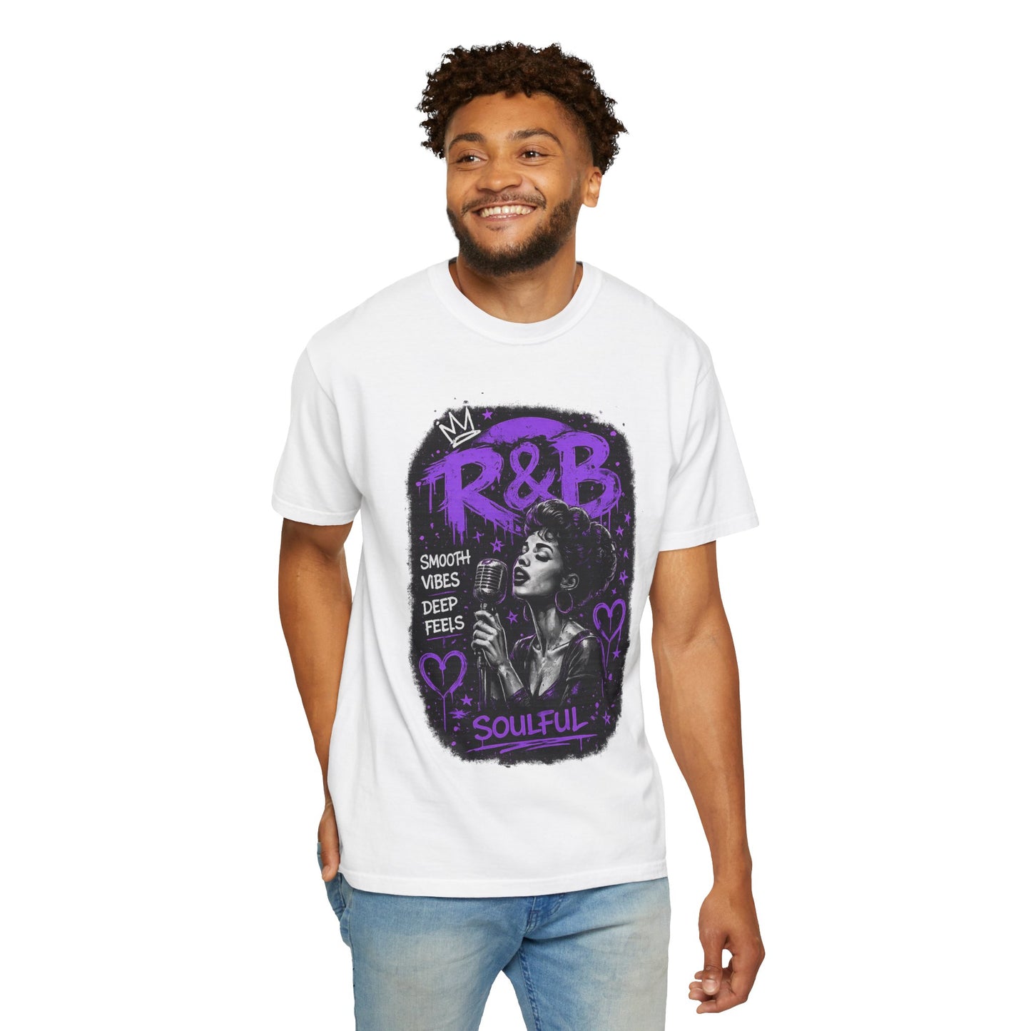 R&B Soulful Music Graphic T-Shirt — "Smooth Vibes, Deep Feels"