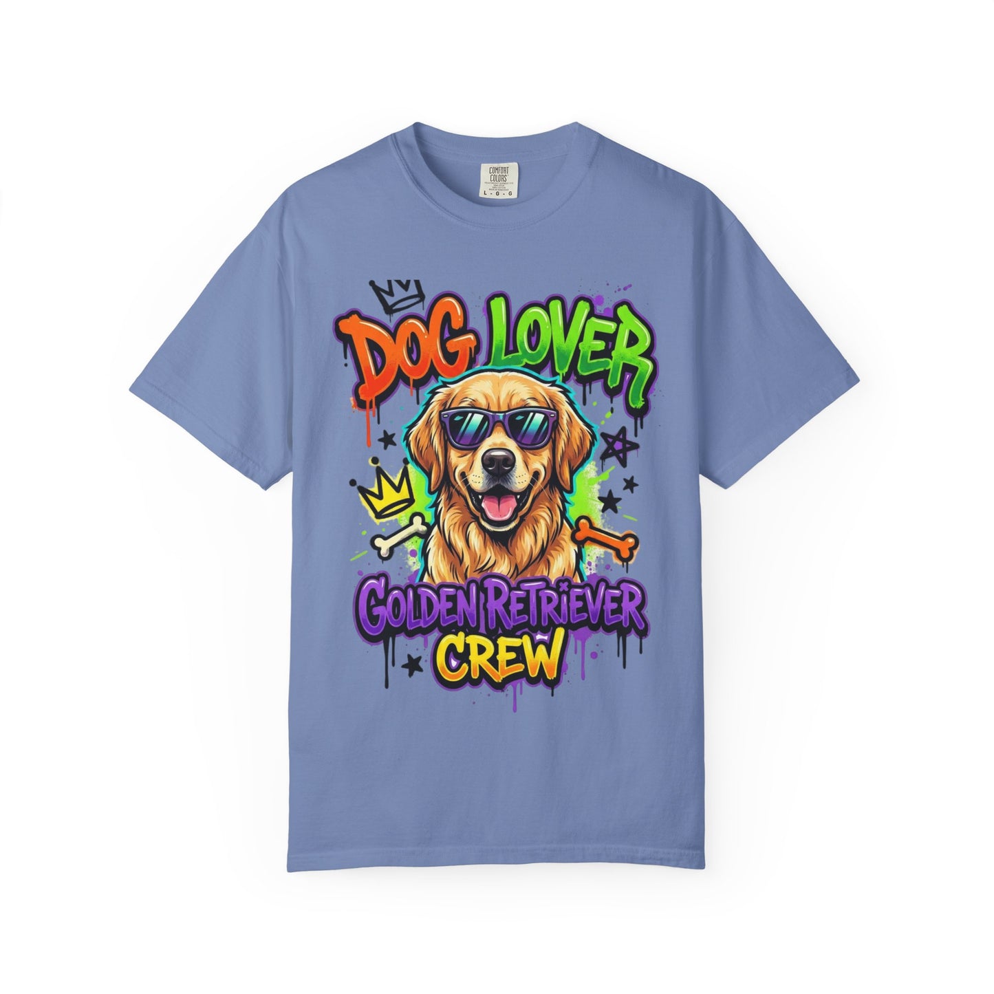 Dog Lover Golden Retriever Crew T-Shirt