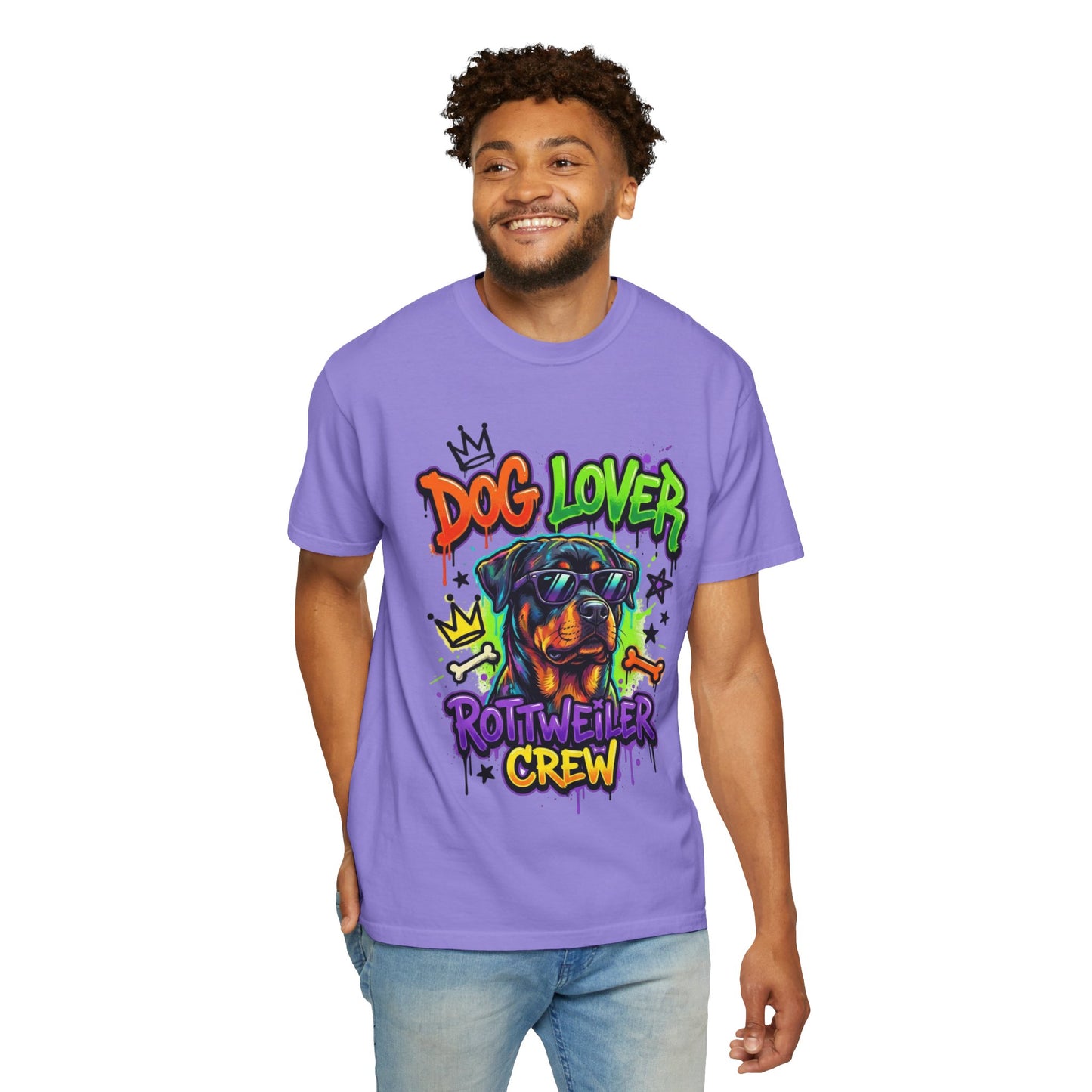 Rottweiler Crew ‘Dog Lover’ Graphic T-Shirt