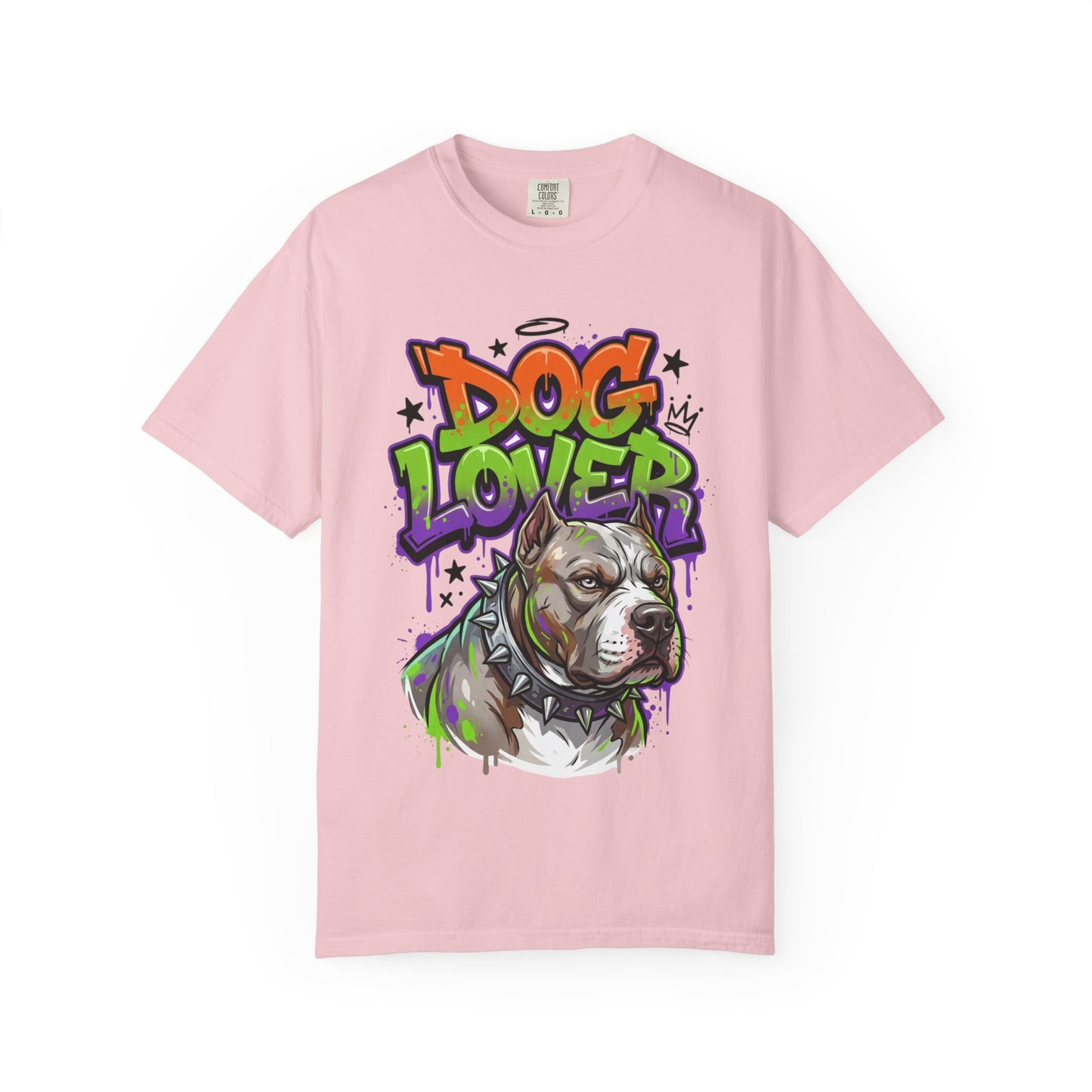 Dog Lover T-Shirt — Urban Graffiti Pitbull Tee