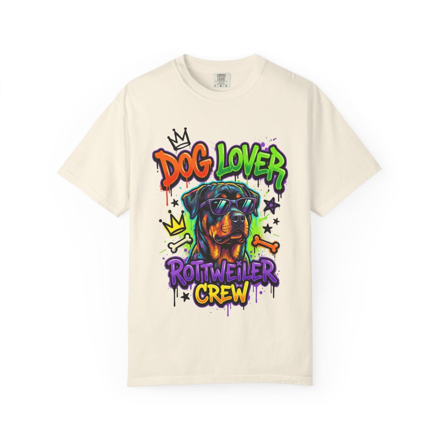 Rottweiler Crew ‘Dog Lover’ Graphic T-Shirt