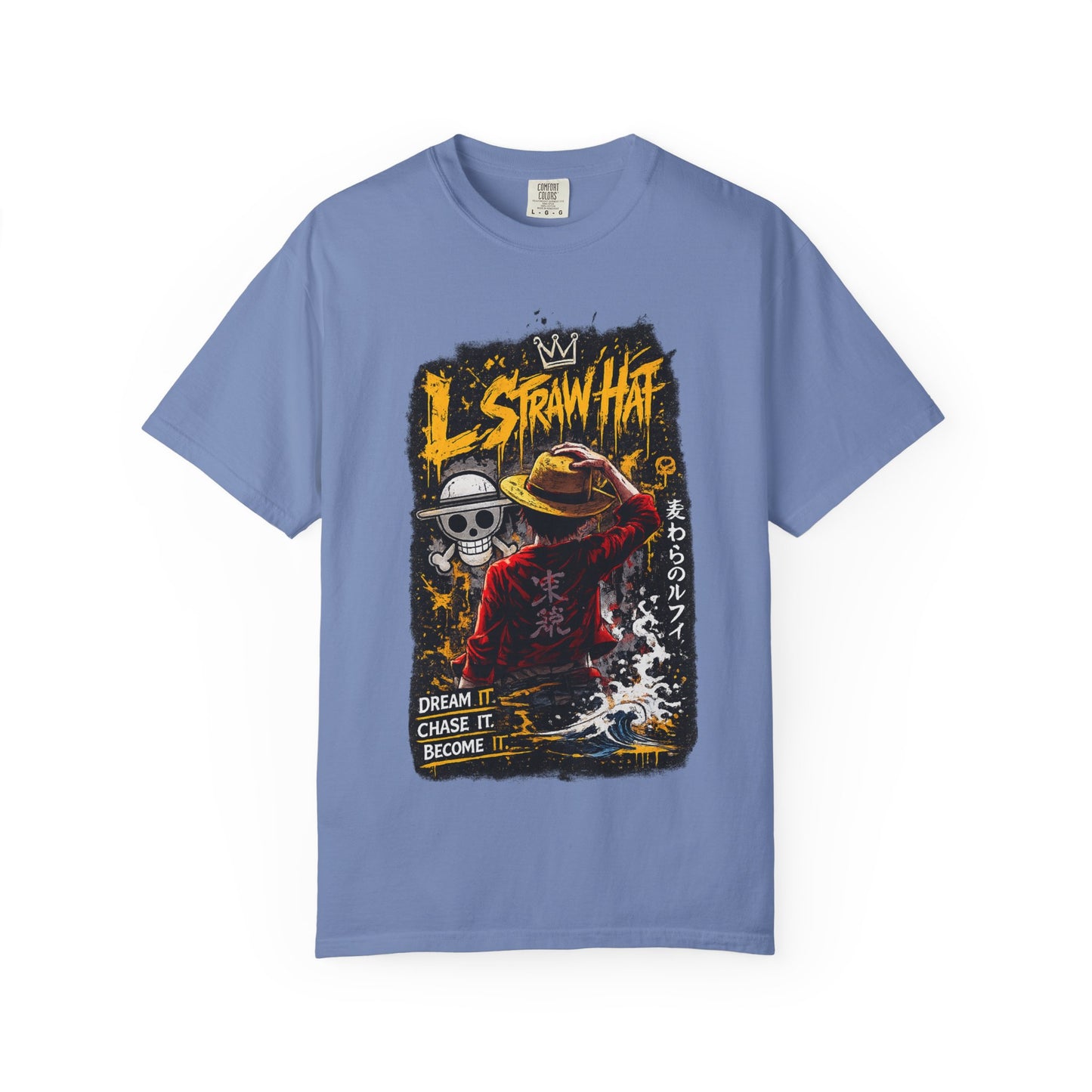 Straw Hat Crew Anime Graphic T-Shirt — "Dream It. Chase It. Become It."