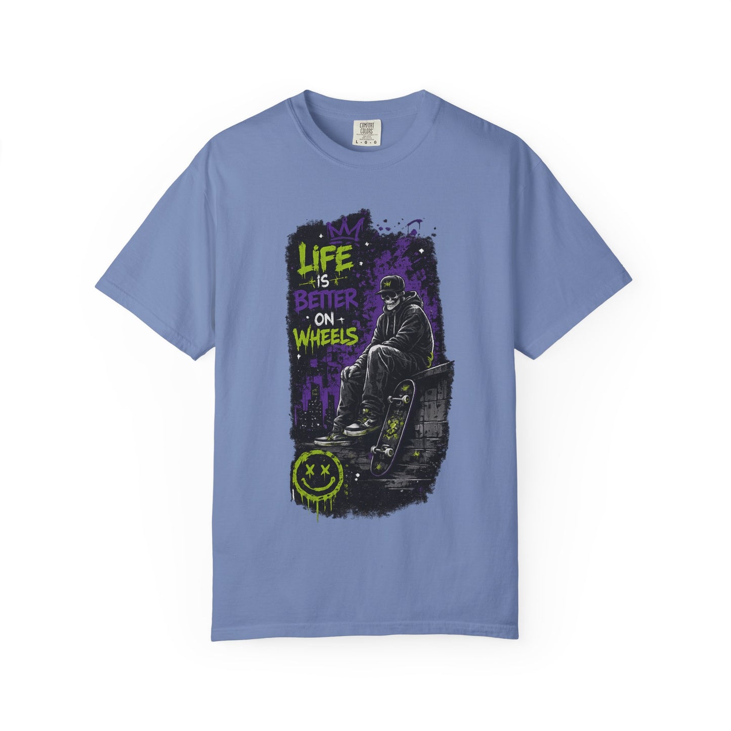 Life Is Better On Wheels T-Shirt — Wheelchair Pride Graphic Tee