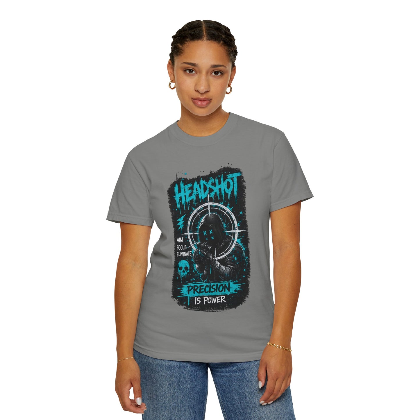 Headshot Precision T-Shirt — Gamer Target Graphic Tee