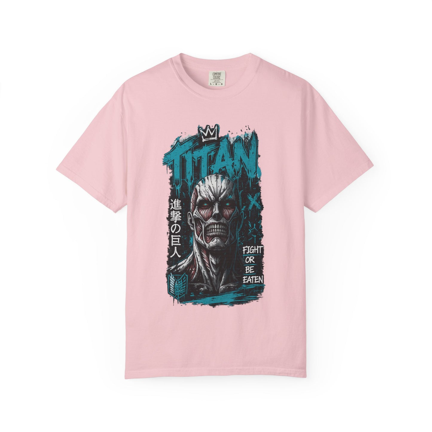 Titan Graphic T-Shirt — 'Fight or Be Eaten' Anime Tee