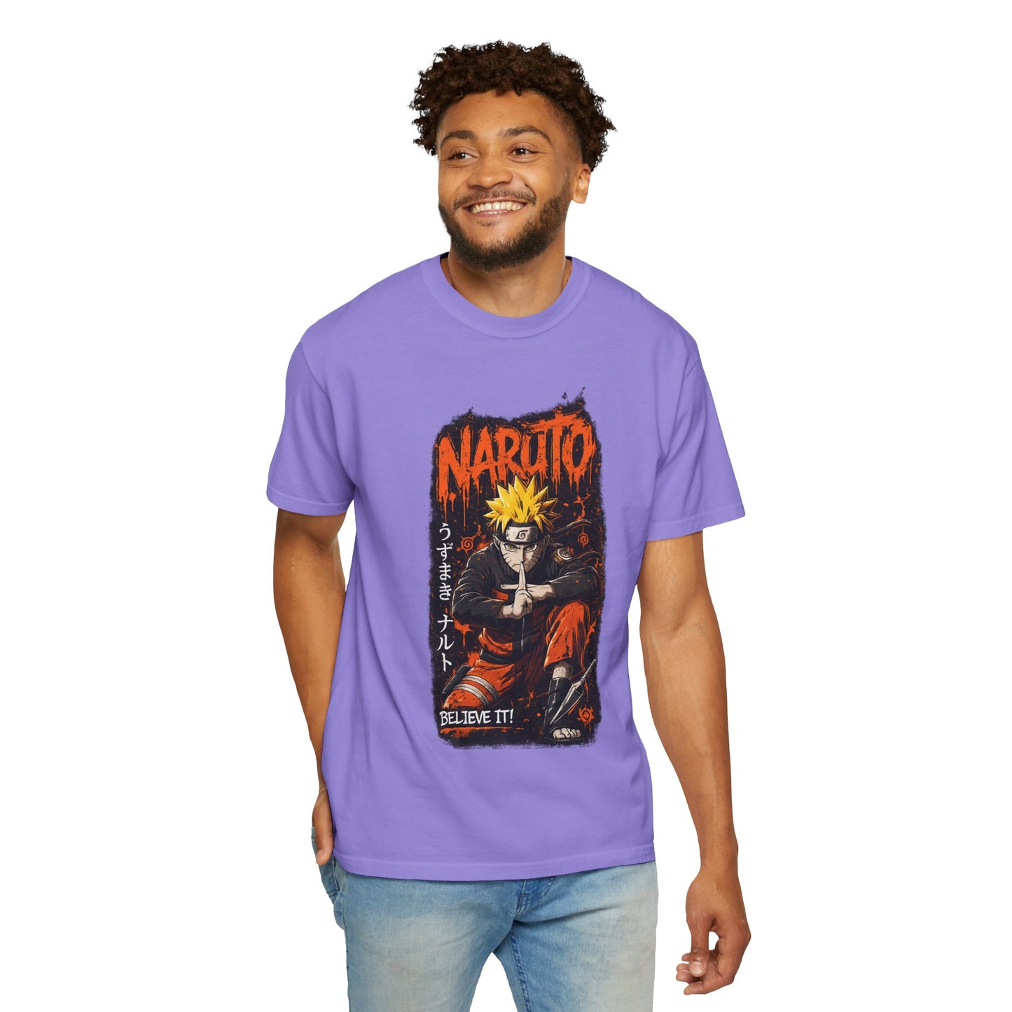Naruto Graphic T-Shirt — Vintage Anime Design