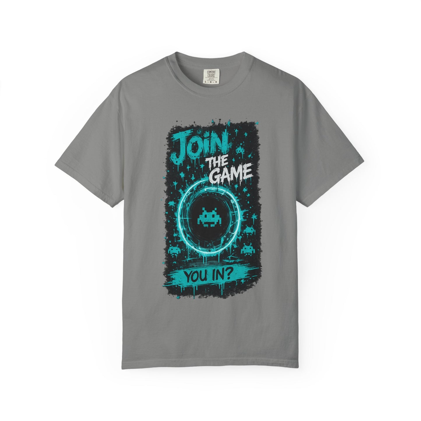 Join The Game Retro Arcade T-Shirt — 'You In?' Gamer Graphic Tee