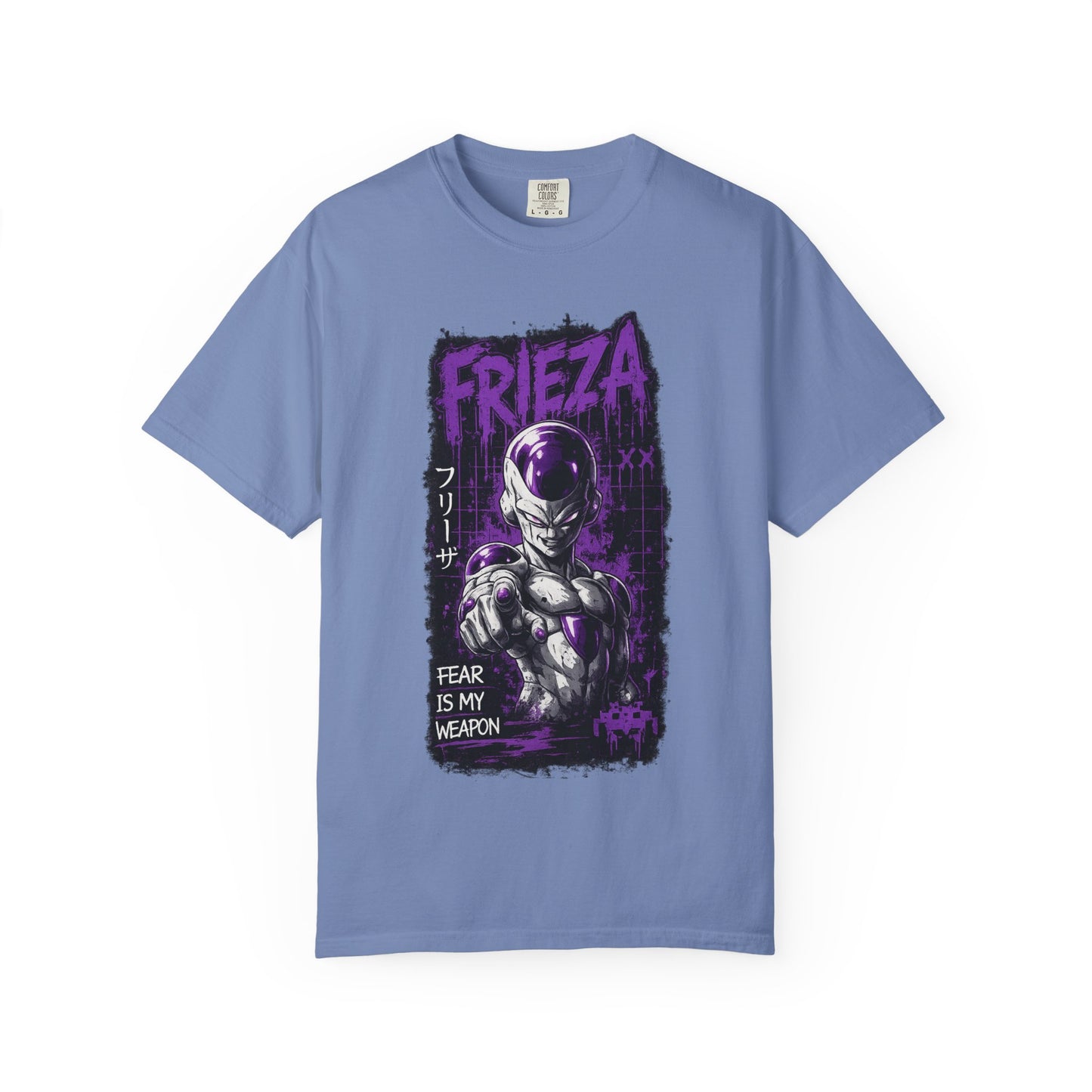 Frieza Graphic T-Shirt — 'Fear Is My Weapon' Anime Tee
