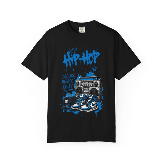 Hip-Hop Culture T-Shirt — "Hip-Hop: Culture Respect Unity" Graphic Tee