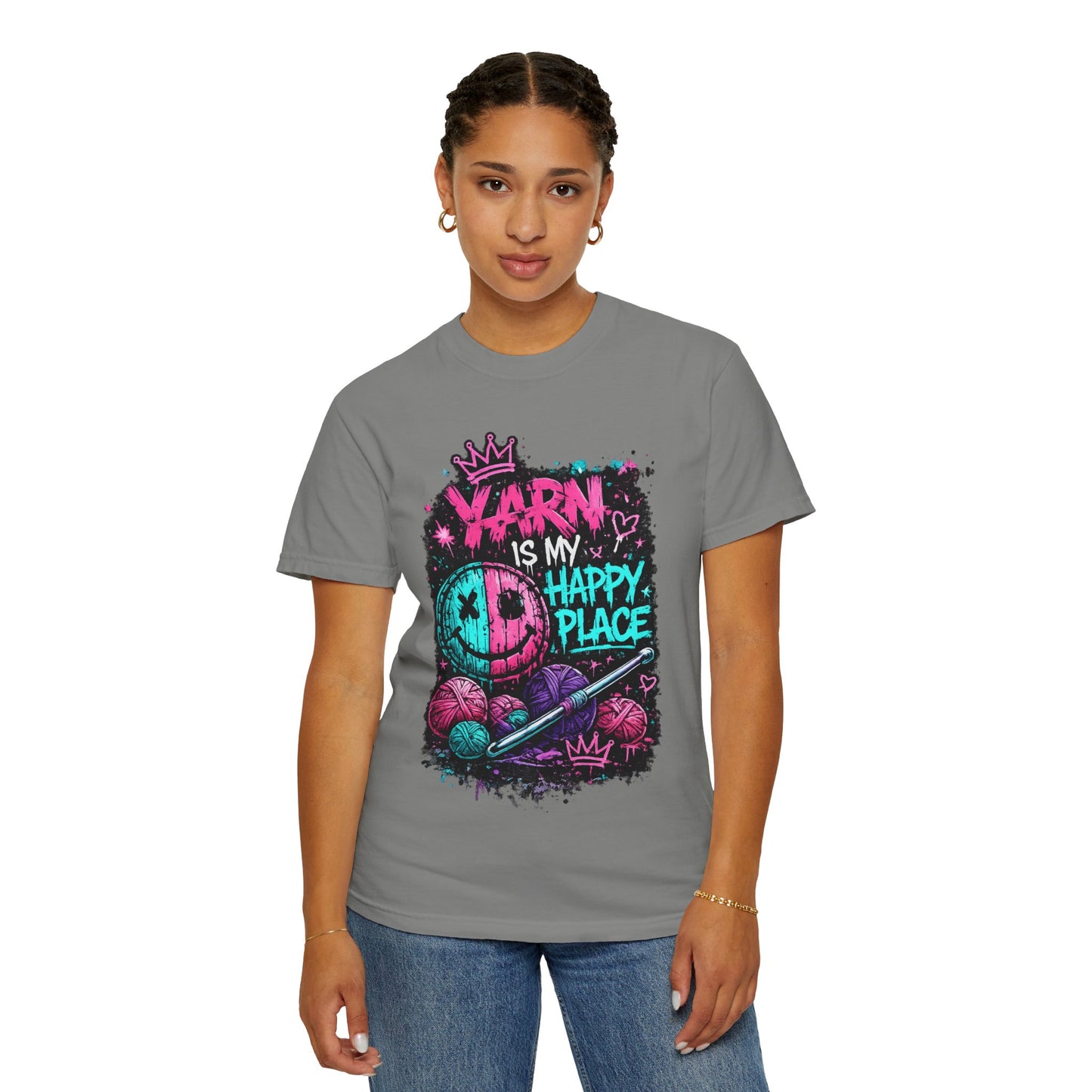 Yarn Is My Happy Place T-Shirt