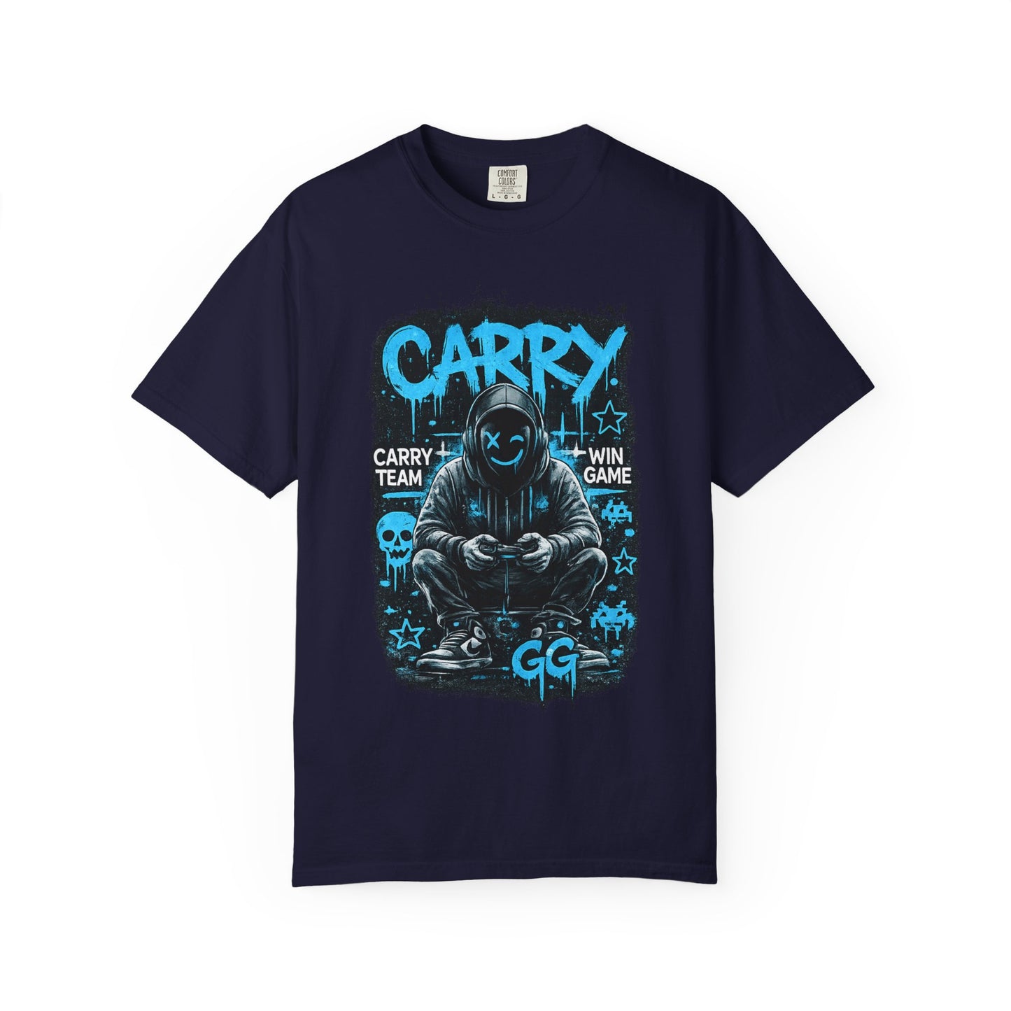 Carry Gamer Hoodie T-Shirt | Esports Gamer Graphic Tee