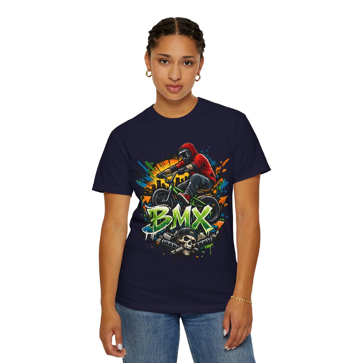 BMX Graphic T-Shirt — Urban Street Bike Rider Tee