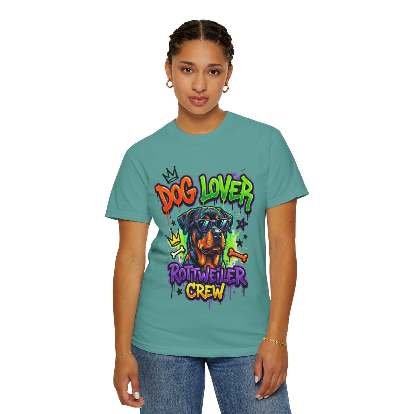 Rottweiler Crew ‘Dog Lover’ Graphic T-Shirt