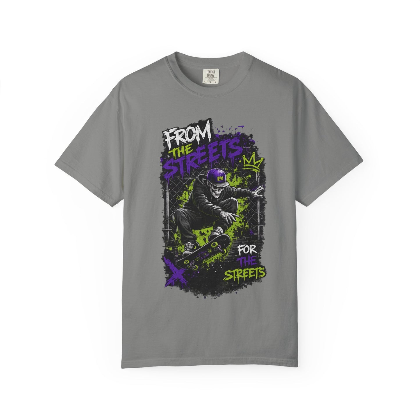 From the Streets Skateboard T-Shirt — Urban Skate Crew Graphic Tee
