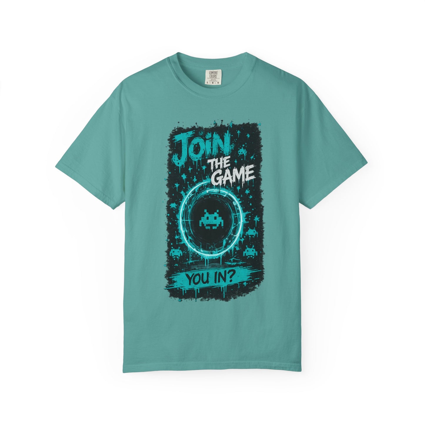 Join The Game Retro Arcade T-Shirt — 'You In?' Gamer Graphic Tee