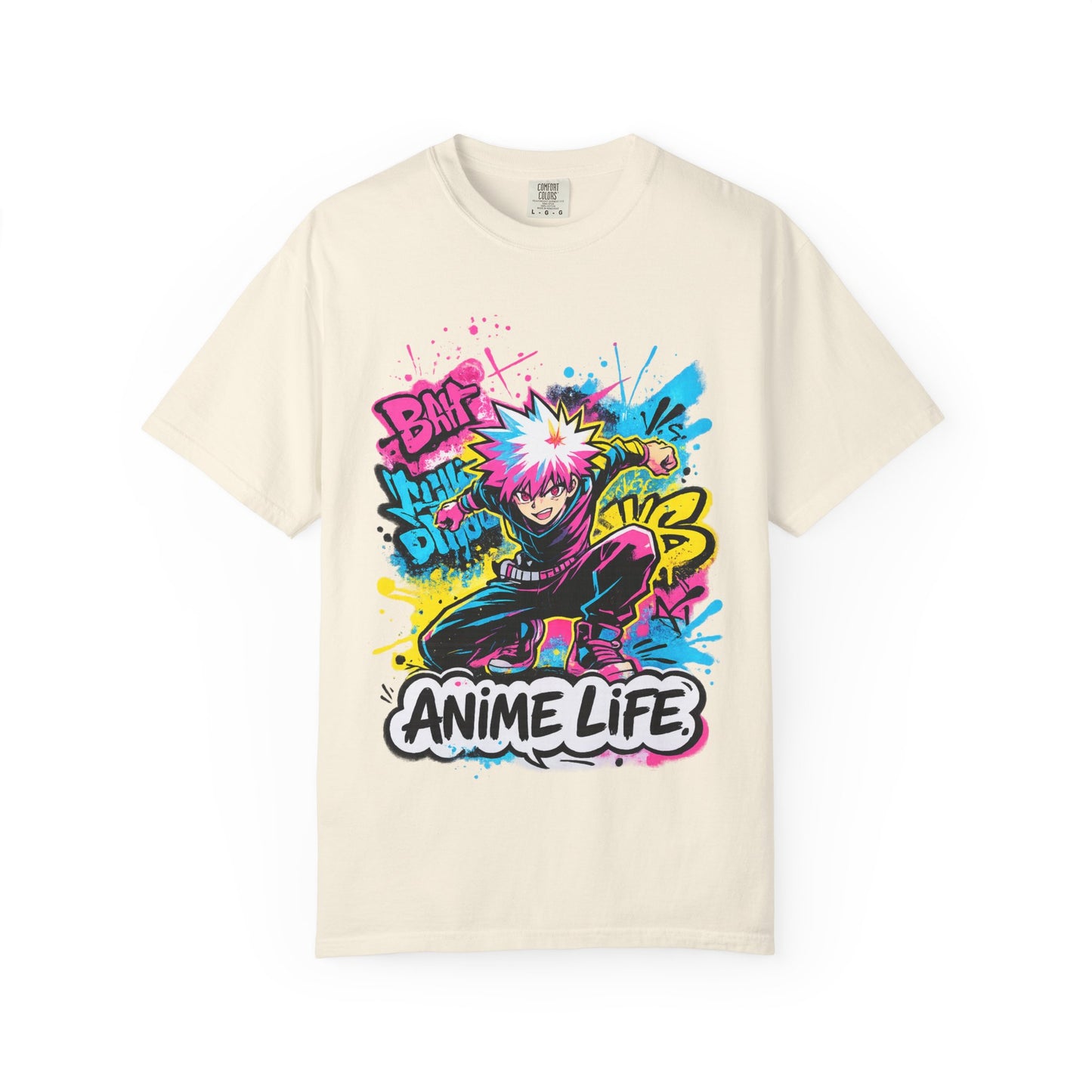 Anime Life Graffiti T-Shirt