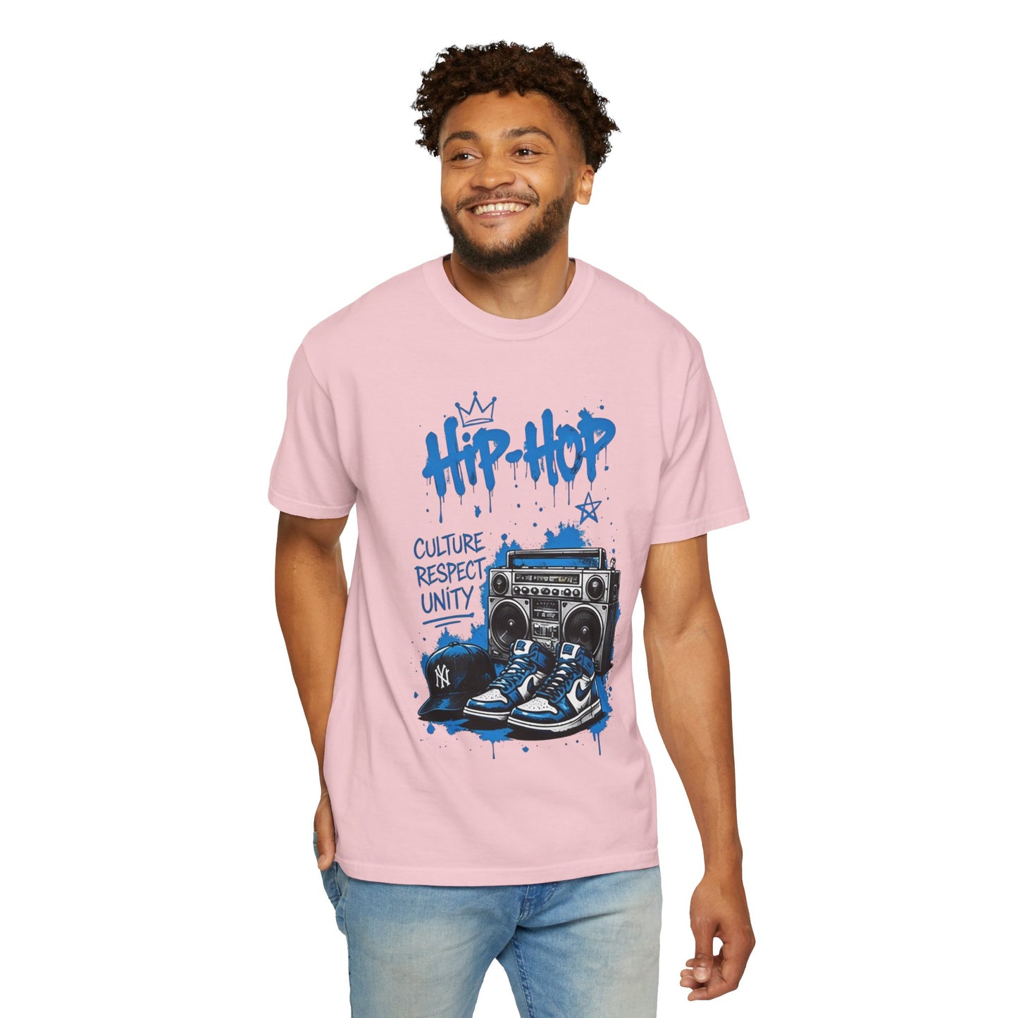 Hip-Hop Culture T-Shirt — "Hip-Hop: Culture Respect Unity" Graphic Tee