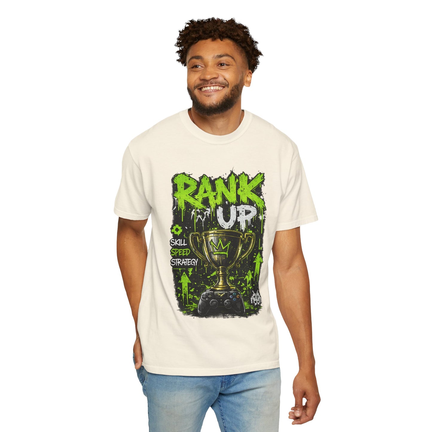 Rank Up Trophy Gaming T-Shirt