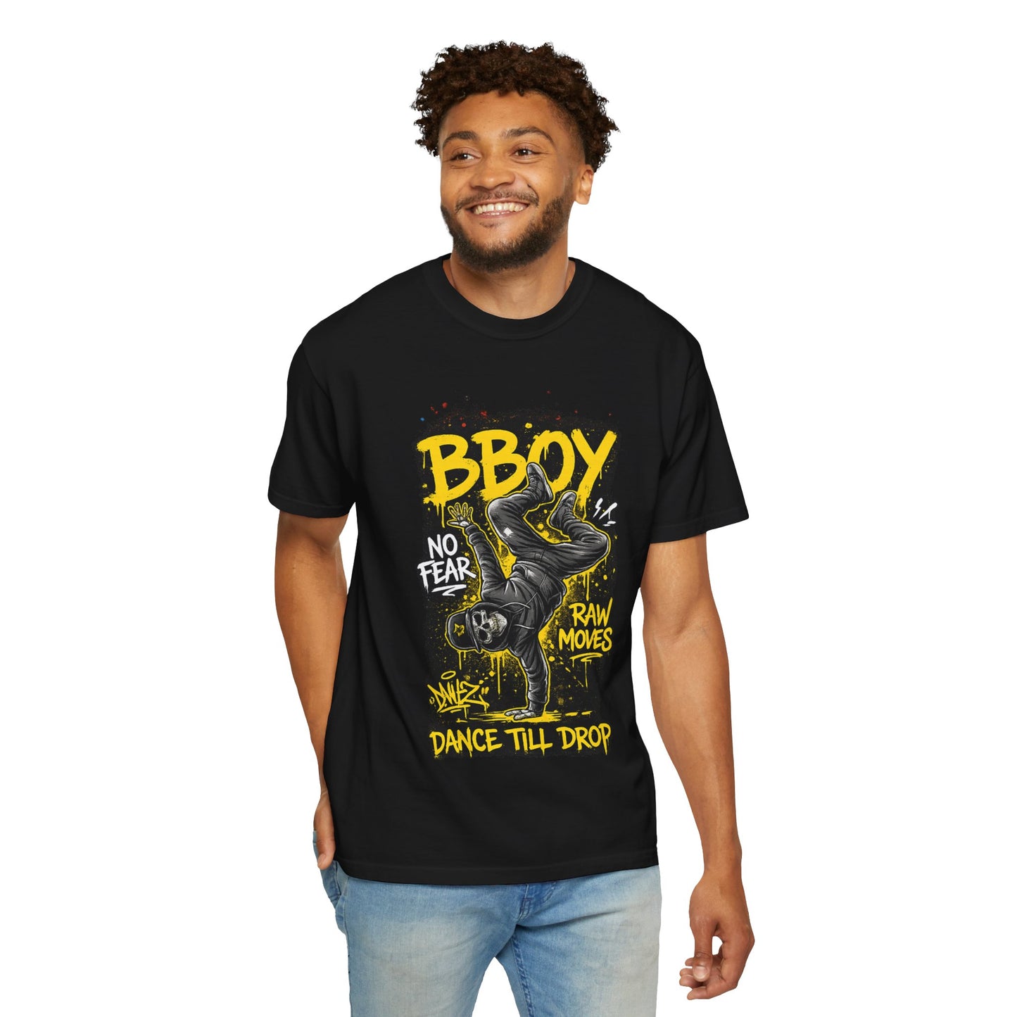 Bboy Breakdance T-Shirt — "Dance Till Drop" Streetwear Graphic Tee