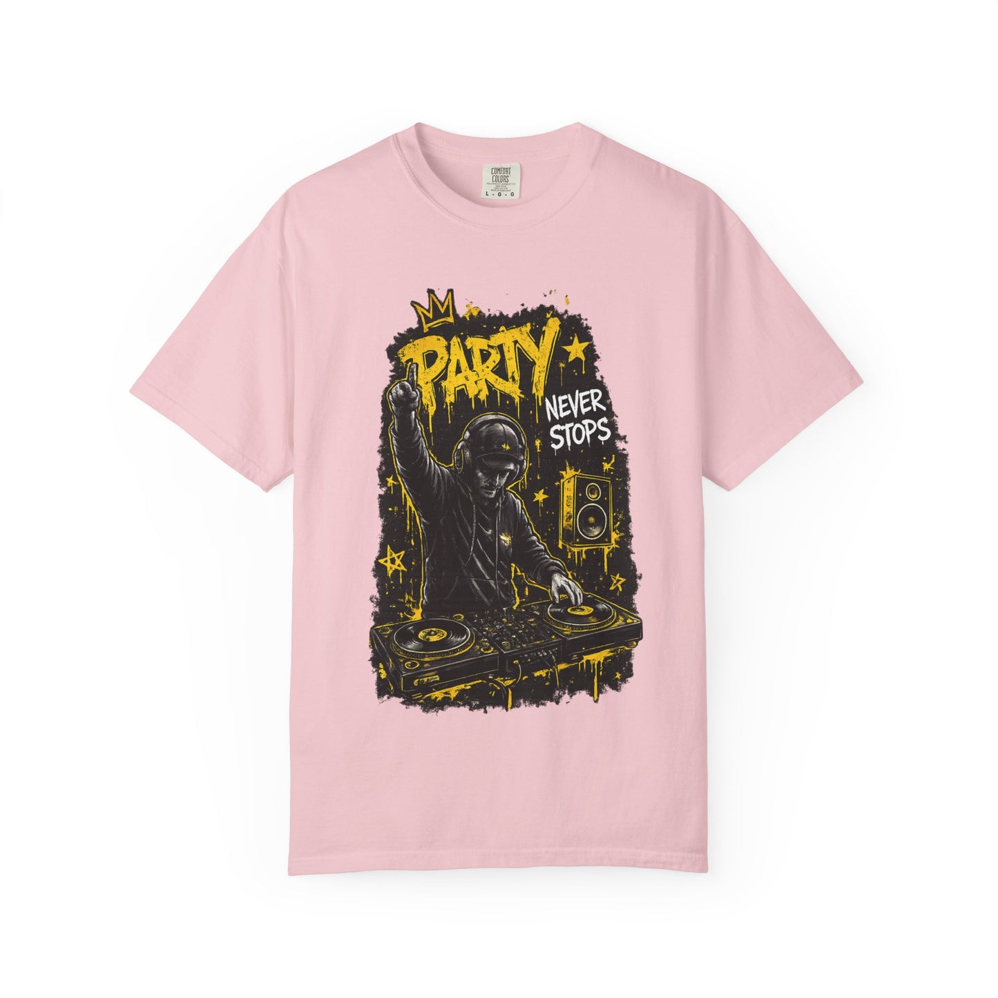 Party Never Stops DJ T-Shirt