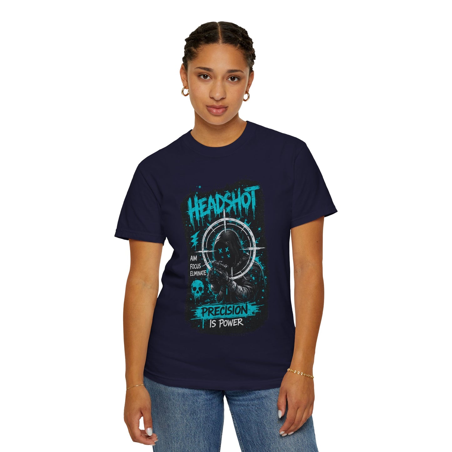 Headshot Precision T-Shirt — Gamer Target Graphic Tee