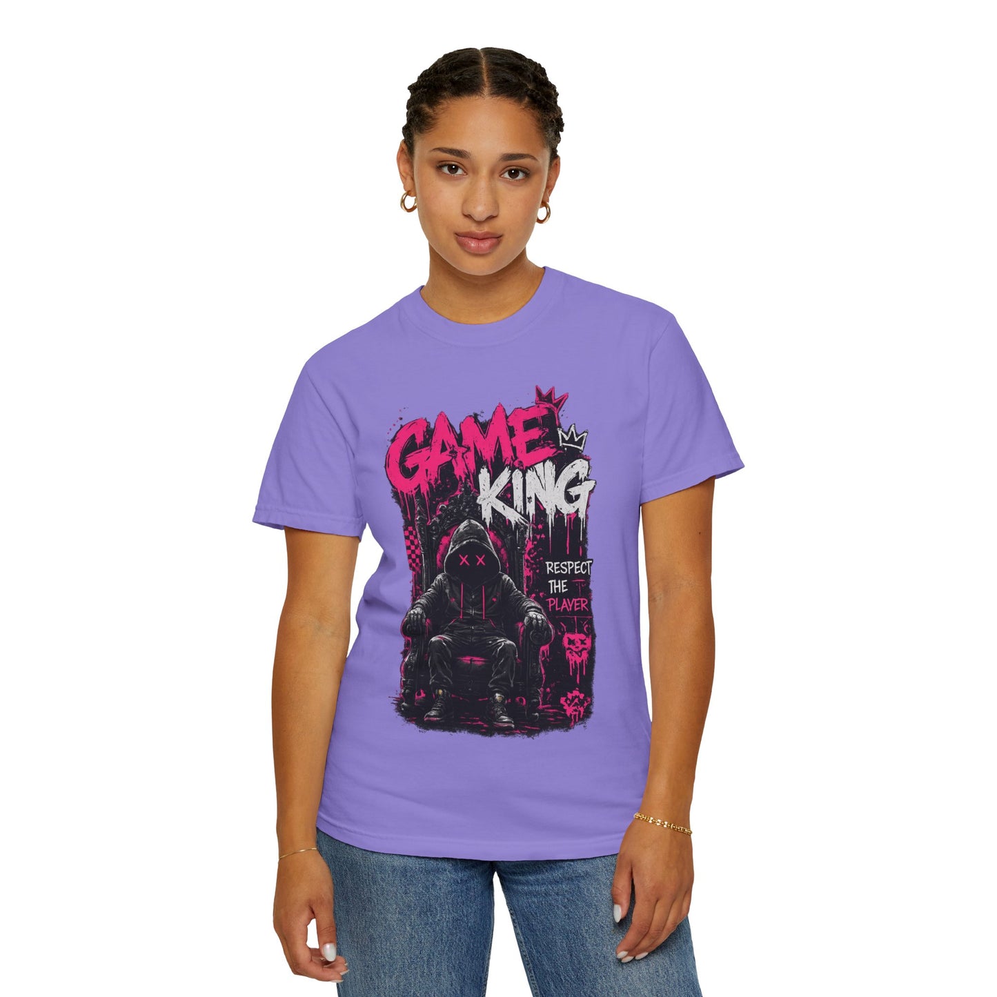 Game King Graphic T-Shirt — 'Respect The Player' Gamer Streetwear