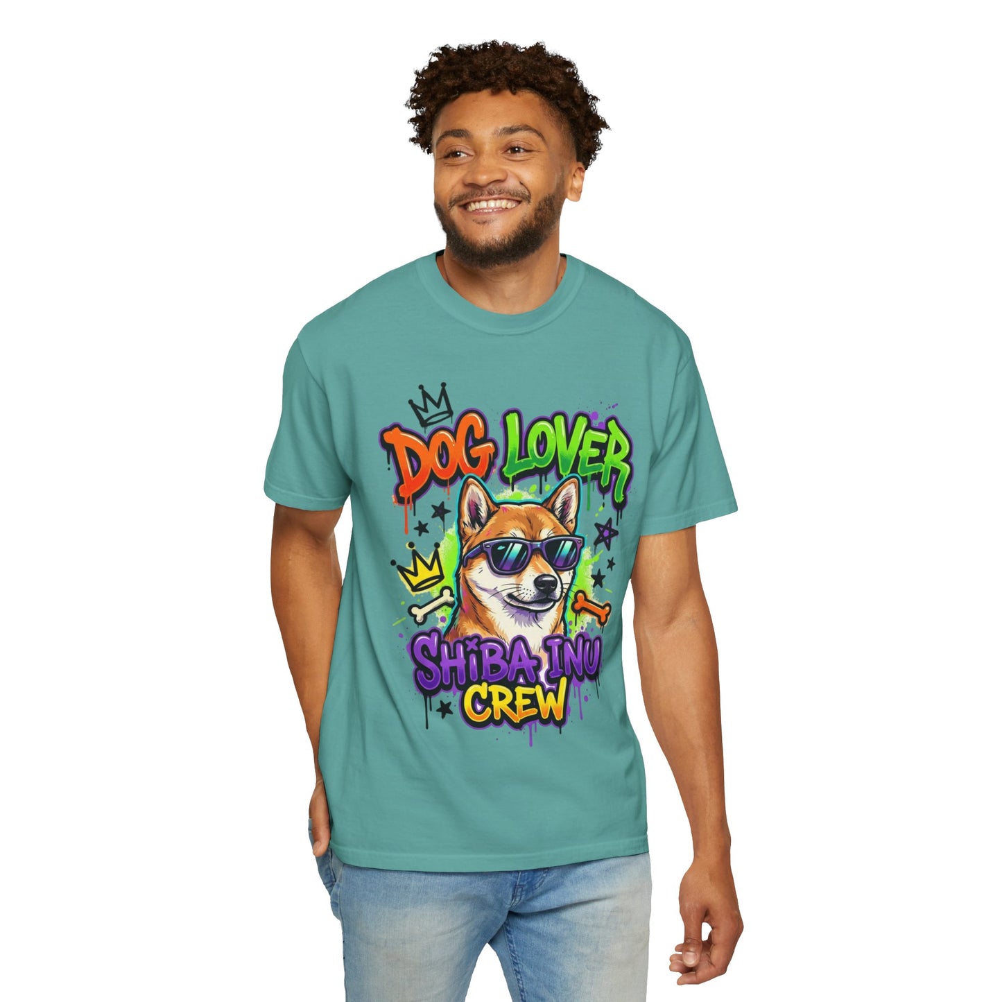Dog Lover Shiba Inu Crew T-Shirt